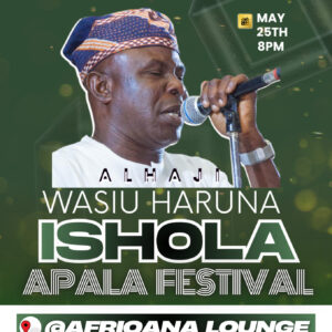 Wasiu Haruna Ishola Apala Festival Walsall